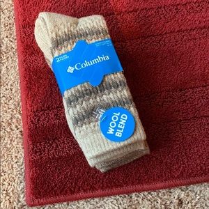 Columbia Wool Socks (2 pairs)